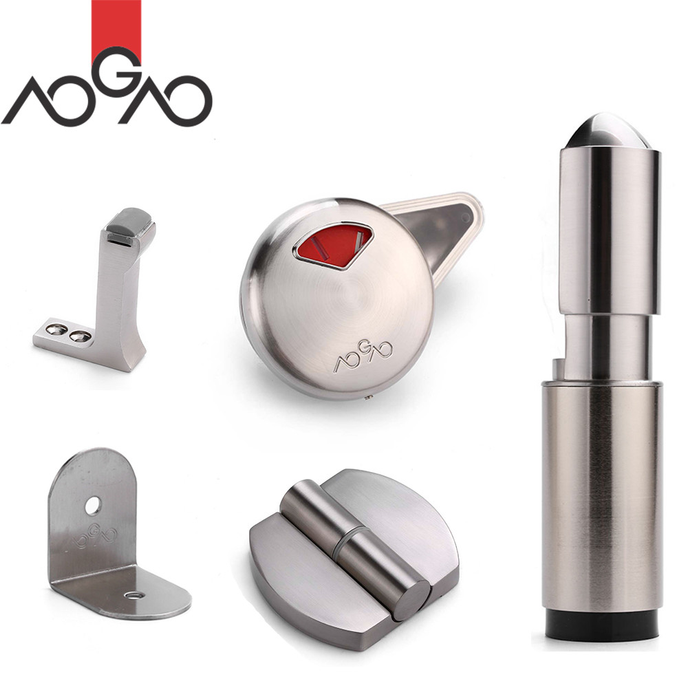 HPL Toilet Partition Hardware Stainless Steel Bathroom Partition Parts